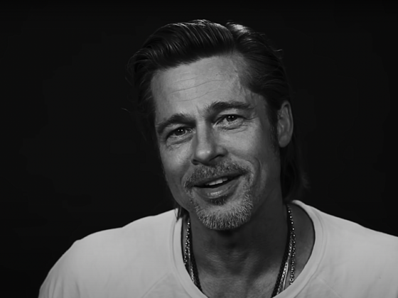 Brad Pitt, despre primul sărut